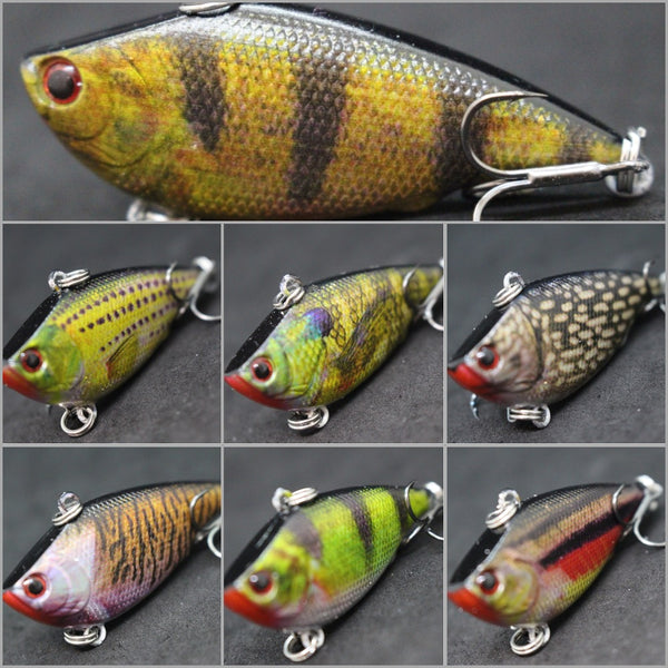 wLure 6 Lures in One Box 7cm 20g Long Distance Casting Lipless