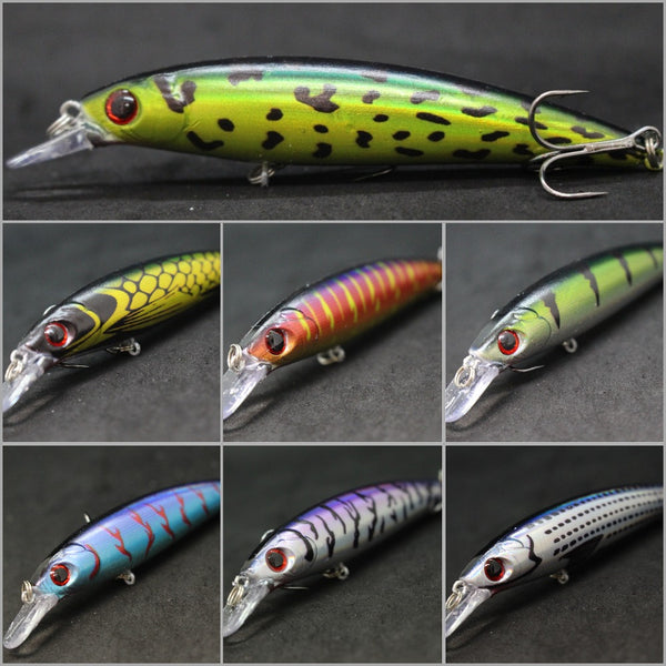 wLure 6 Lures in One Box 7cm 20g Long Distance Casting Lipless
