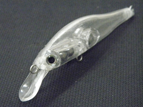 10 Blank 4.5" Minnow Lure Bodies – Unpainted For Custom Fishing Lure Making