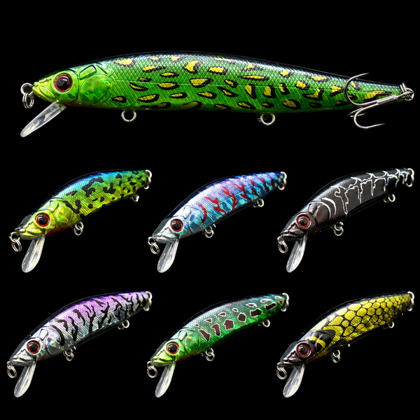 Fishing Lures Minnow M262<br>5 1/4 inch 7/8 oz