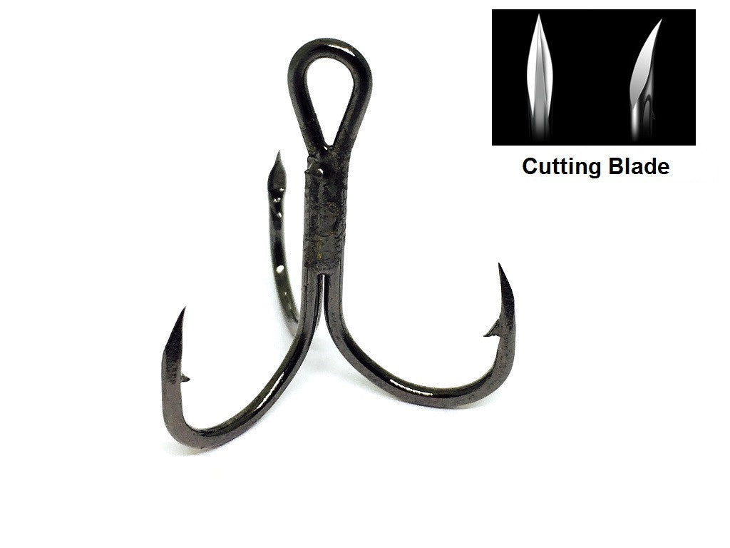 Fishing Lures Accessories Treble Hooks Cutting Blade Forged