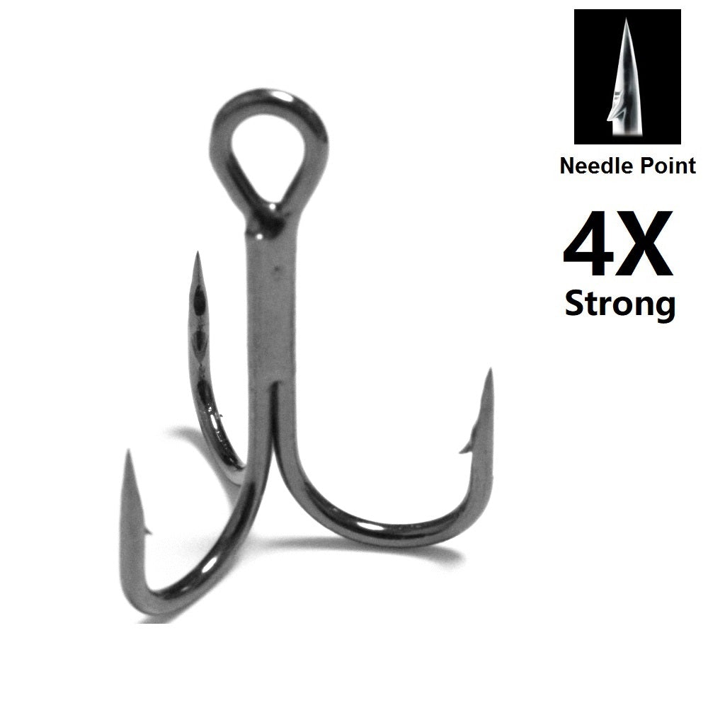 Fishing Lures Accessories Treble Hooks 4X Strong Needle Point FH87HP30 – wLure Fishing Lures Accessories Treble Hooks 4X Strong Needle Point FH87HP30 – wLure