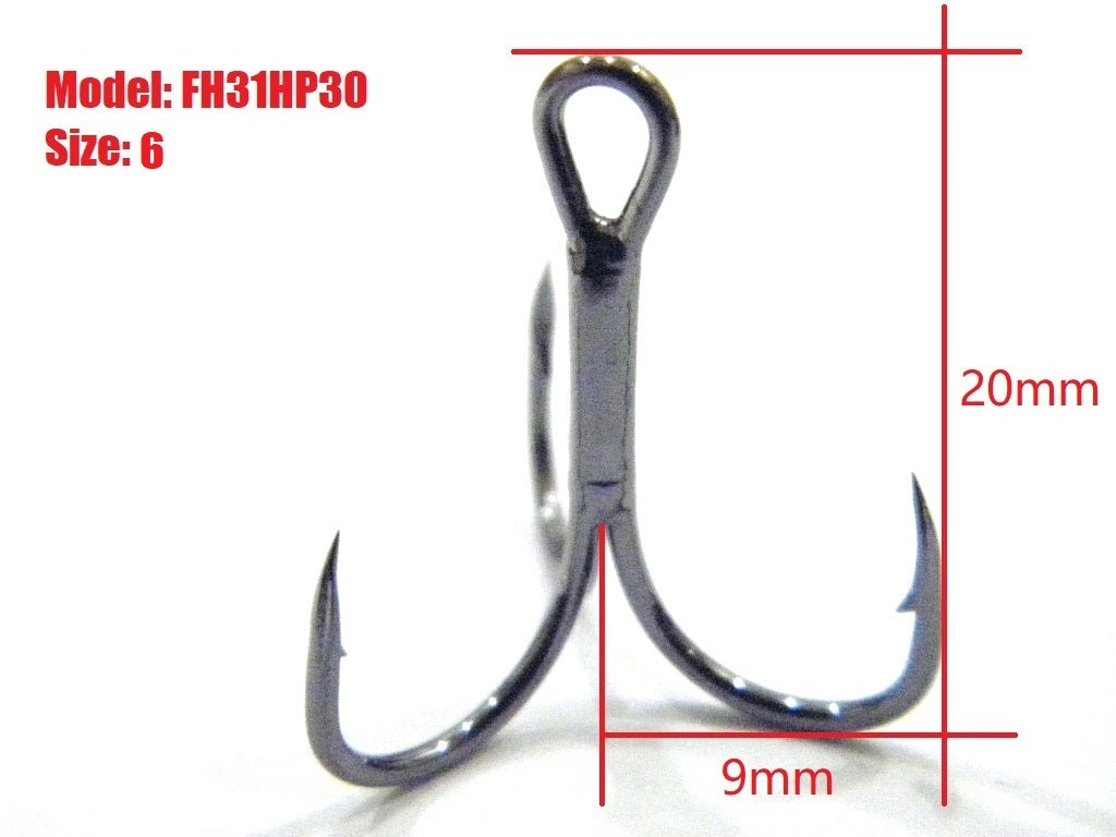 Fishing Lures Accessories Treble Hooks Cutting Blade Forged