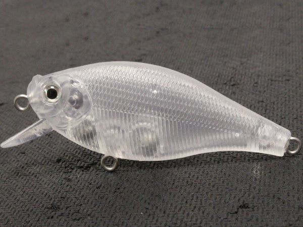thumbnail image 2 of 10pcs Unpainted Blank Lure Body – Lipless Crankbait 70mm 8g – Fishing Wobbler ZO89 – Plastic – DIY Fishing 2 of 5
